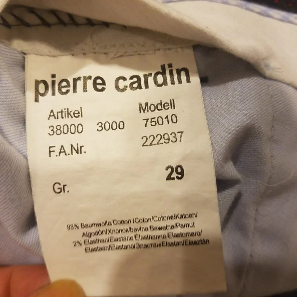 Pierre Cardin Ahlers Group Germany Navy Blue Pants Size 42 X 31